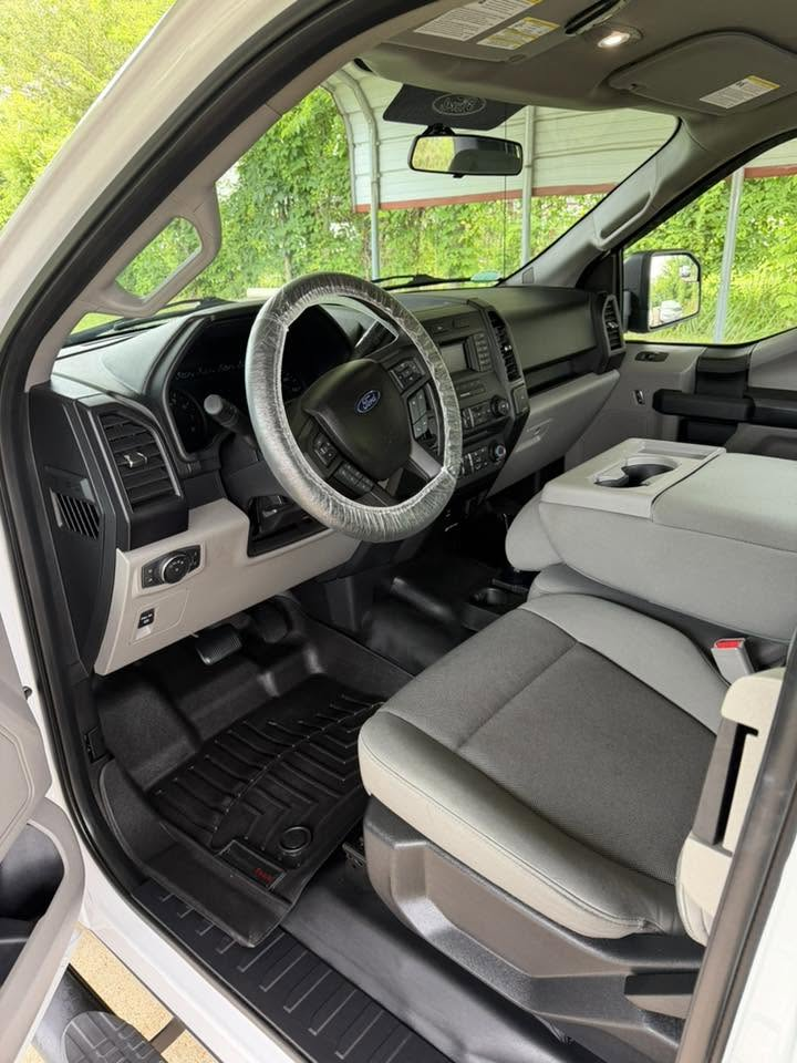 Ford F-150 interior driver side after detail